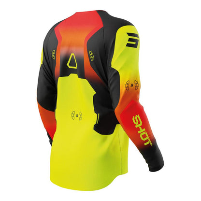 Shot Draw Kid Rocket Jersey Neon Yellow