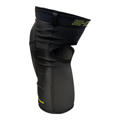 Shot Airlight 2.0 Kid Knee Guards Black/Neon Yellow YS/M