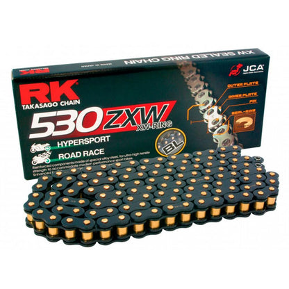 RK Chain 530ZXW - 120 Link - Black
