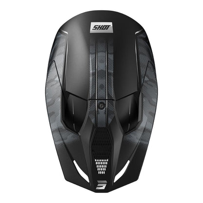 Shot Race Camo Tactic Helmet Black/Grey Matt