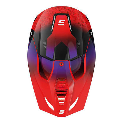 Shot Furious Kid Stream Helmet Red Glossy