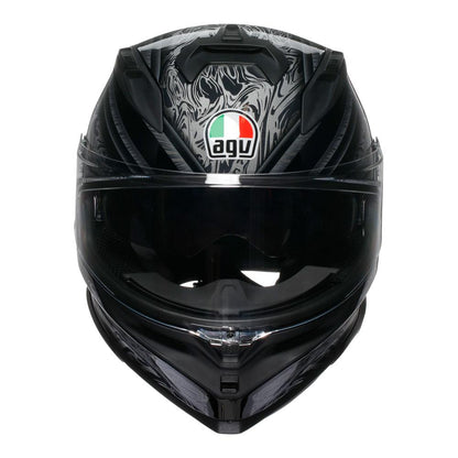 AGV K7 - Damascus Black/Silver