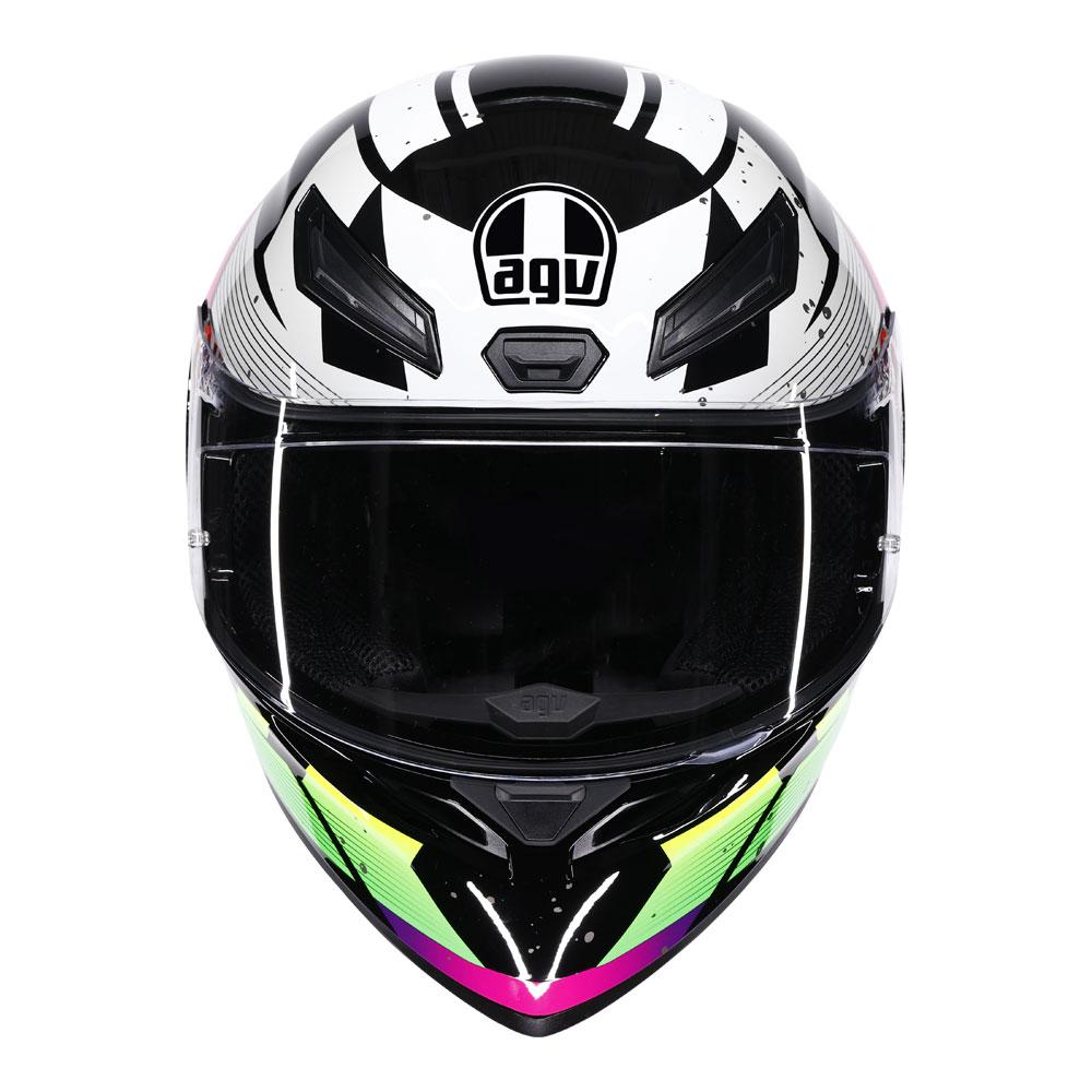 AGV K1 - Punkpulse Black/Purple/Lime