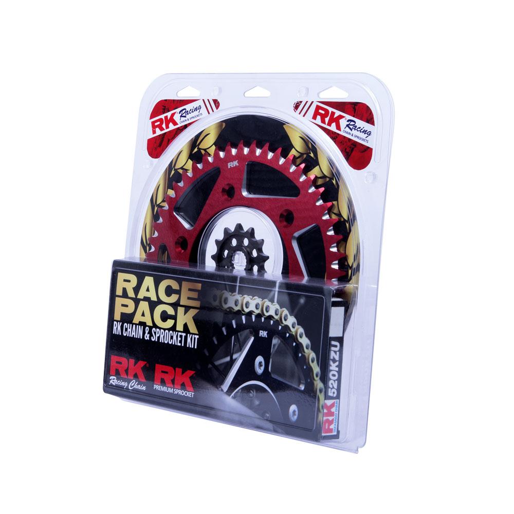 Pro Pack - RK Chain & Sprocket Kit Gold + Red 13/49 CRF250R 18-21