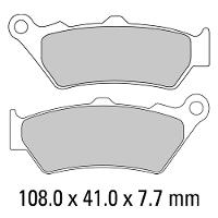 Ferodo Disc Pad Set - FDB2006 EF ECO Friction Non Sintered Compound