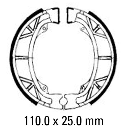 Ferodo ECO Brake Shoe Set - FSB704 EF