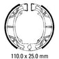 Ferodo ECO Brake Shoe Set - FSB704 EF