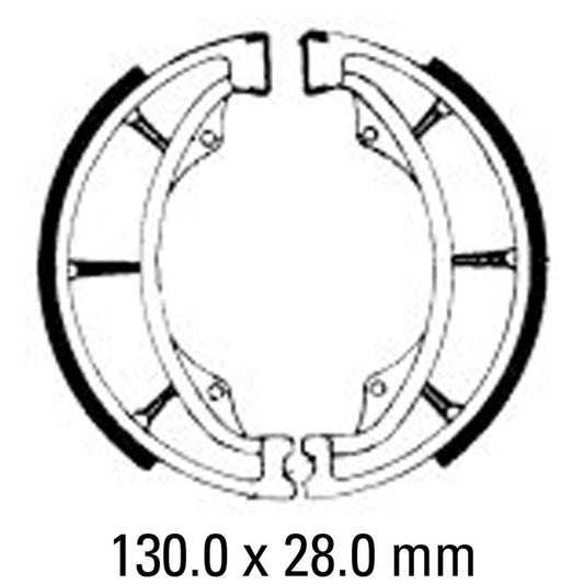 Ferodo ECO Brake Shoe Set - FSB721 EF