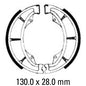 Ferodo ECO Brake Shoe Set - FSB721 EF