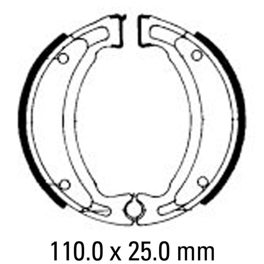 Ferodo ECO Brake Shoe Set - FSB731 EF