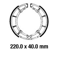 Ferodo Brake Shoe Set - FSB881