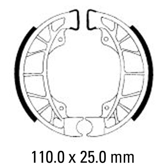 Ferodo ECO Brake Shoe Set - FSB938 EF