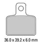 Ferodo Disc Pad Set - FDB2127 SG Sinter Grip Sintered Compound - Off-Road