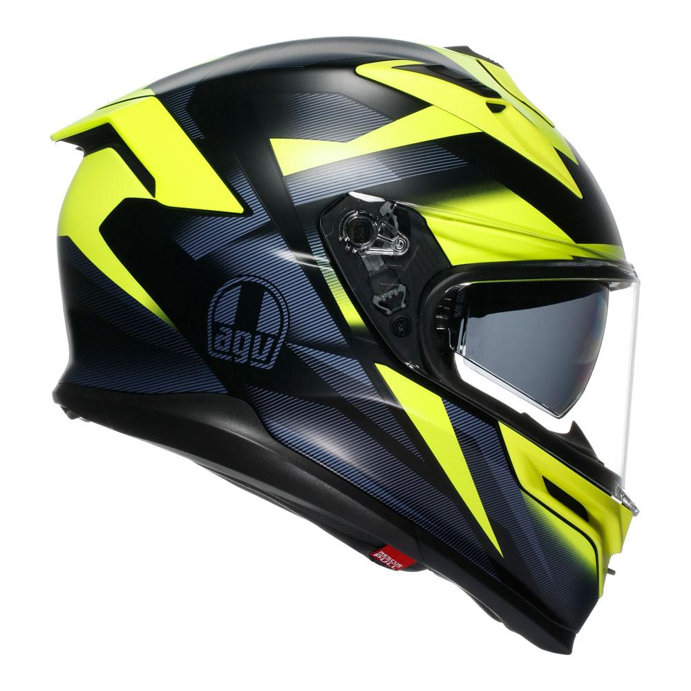AGV K7 - Glimpse Black/Yellow Fluro