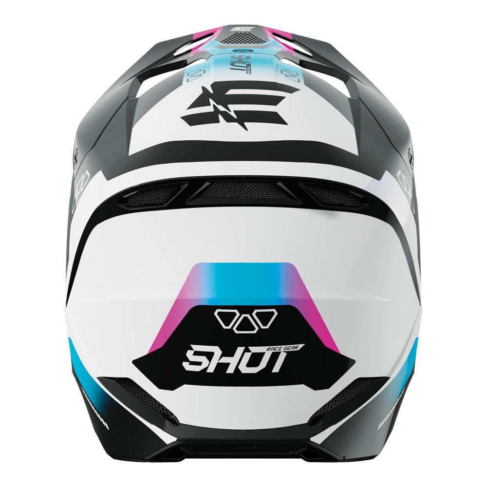 Shot Furious Kid Rocket Helmet Pink Glossy