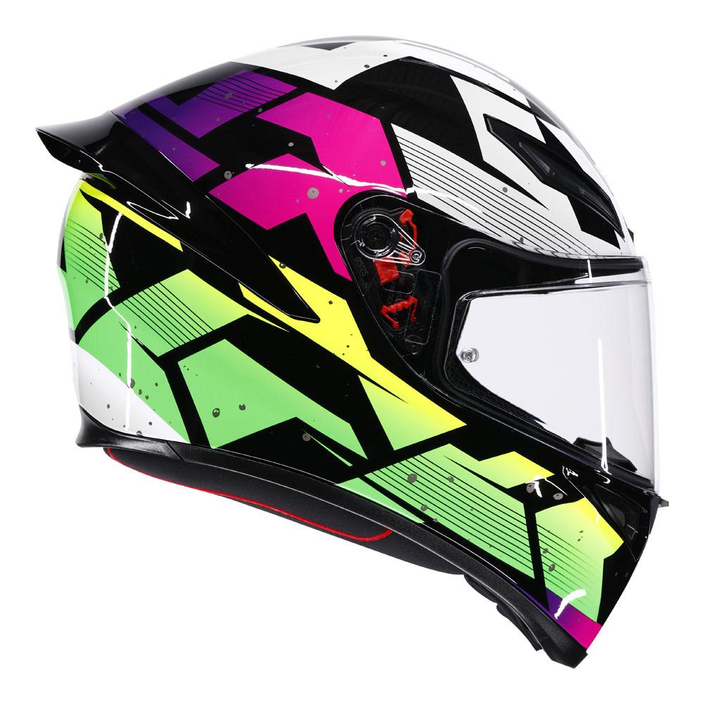 AGV K1 - Punkpulse Black/Purple/Lime