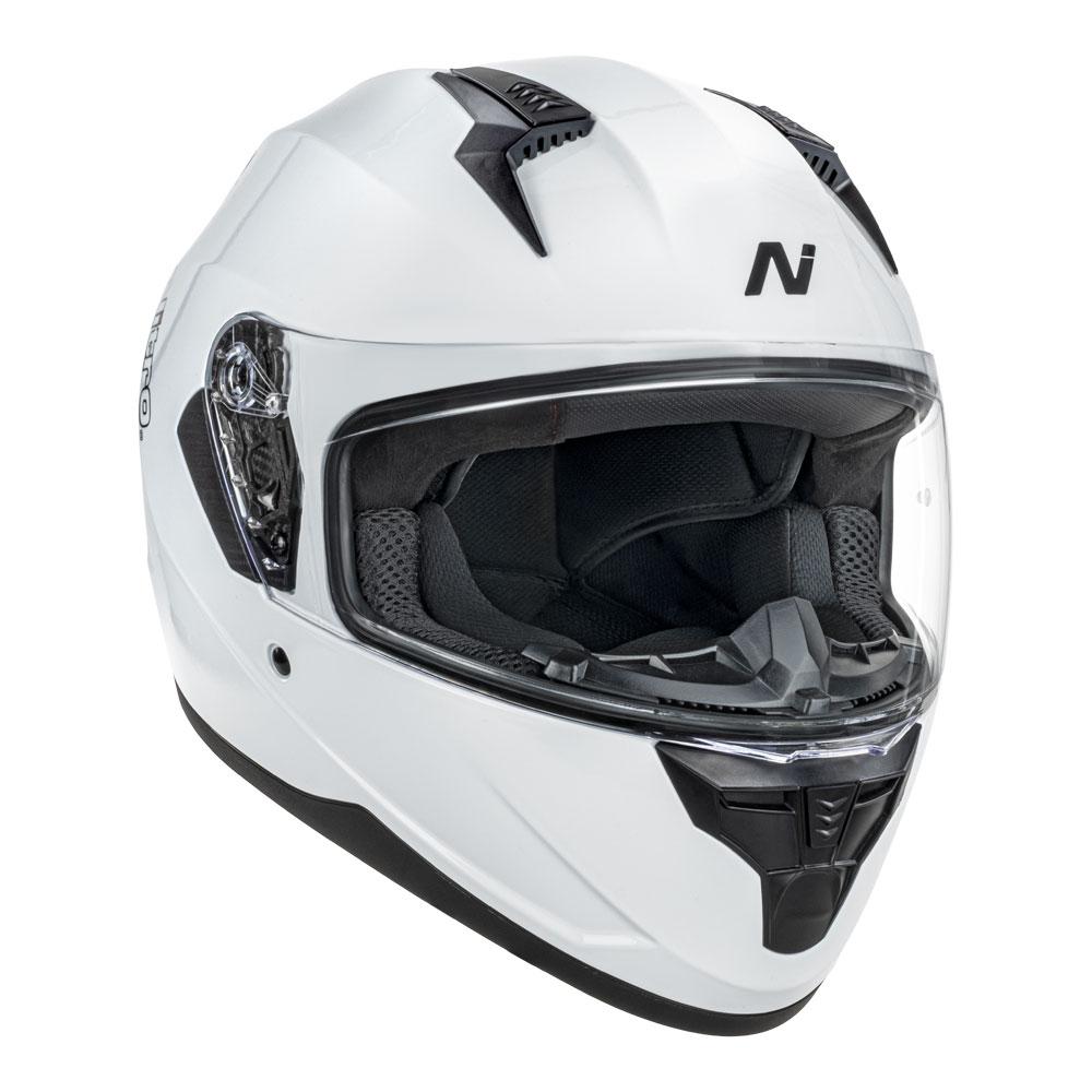 Nitro N670 Full Face White