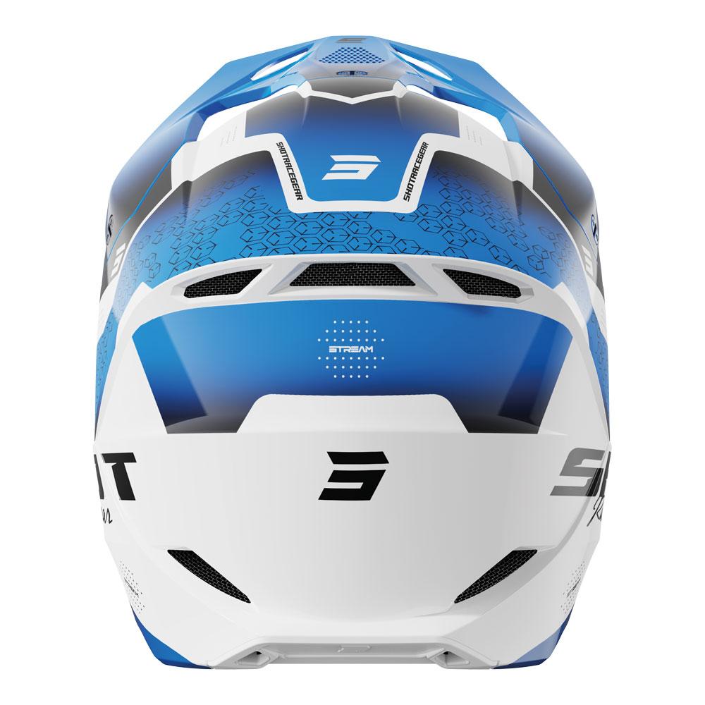 Shot Furious Kid Stream Helmet Blue Glossy