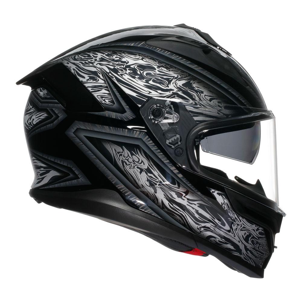 AGV K7 - Damascus Black/Silver
