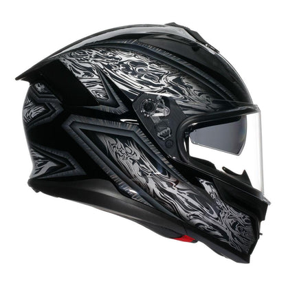 AGV K7 - Damascus Black/Silver
