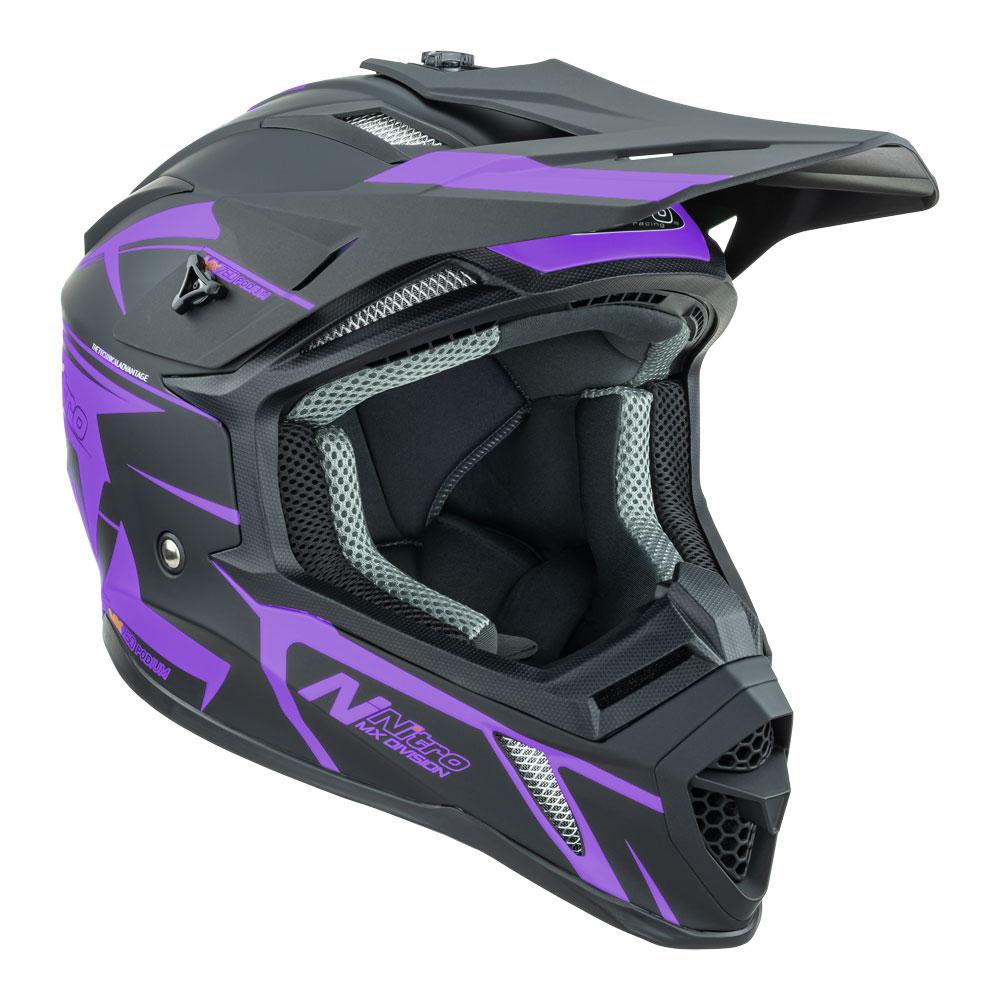 Nitro MX760 Podium Satin Purple/Black