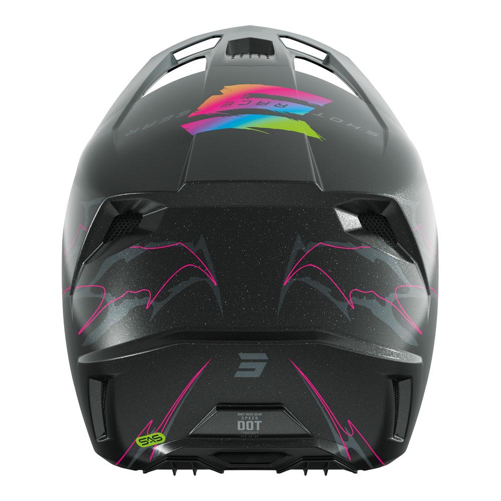 Shot Speed Kid RAC Helmet Black Pearly