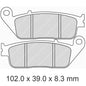 Ferodo Race Brake Disc Pad Set - FDB570 XRAC