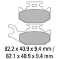 Ferodo Disc Pad Set - FDB2149 SG Sinter Grip Sintered Compound - Off-Road