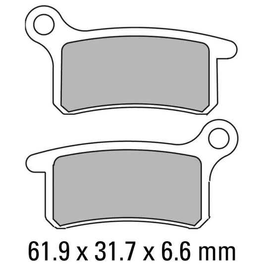 Ferodo Disc Pad Set - FDB2157 SG Sinter Grip Sintered Compound - Off-Road
