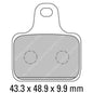 Ferodo Race Brake Disc Pad Set - FDB2166 XR (Set Of 4 Pads)