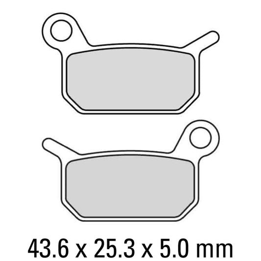 Ferodo Disc Pad Set - FDB2183 SG Sinter Grip Sintered Compound - Off-Road