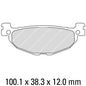 Ferodo Disc Pad Set - FDB2200 P Platinum Non Sintered Compound