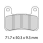 Ferodo Race Brake Disc Pad Set - FDB2204 ZRAC