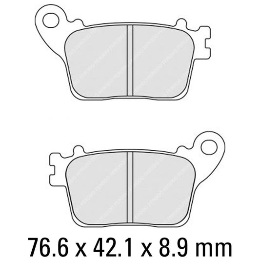 Ferodo Disc Pad Set - FDB2221 ST Sinter Grip Sintered Compound - Road