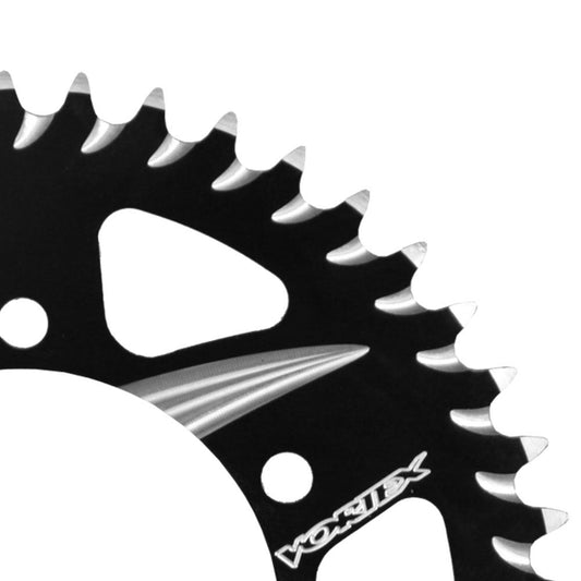 Vortex Alloy Rear Sprocket 520-50T - Kawasaki - Black