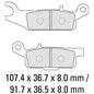 Ferodo Disc Pad Set - FDB2230 SG Sinter Grip Sintered Compound - Off-Road