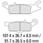 Ferodo Disc Pad Set - FDB2231 SG Sinter Grip Sintered Compound - Off-Road