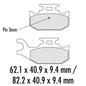 Ferodo Disc Pad Set - FDB2235 SG Sinter Grip Sintered Compound - Off-Road