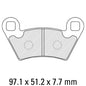 Ferodo Disc Pad Set - FDB2236 SG Sinter Grip Sintered Compound - Off-Road