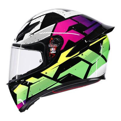 AGV K1 - Punkpulse Black/Purple/Lime