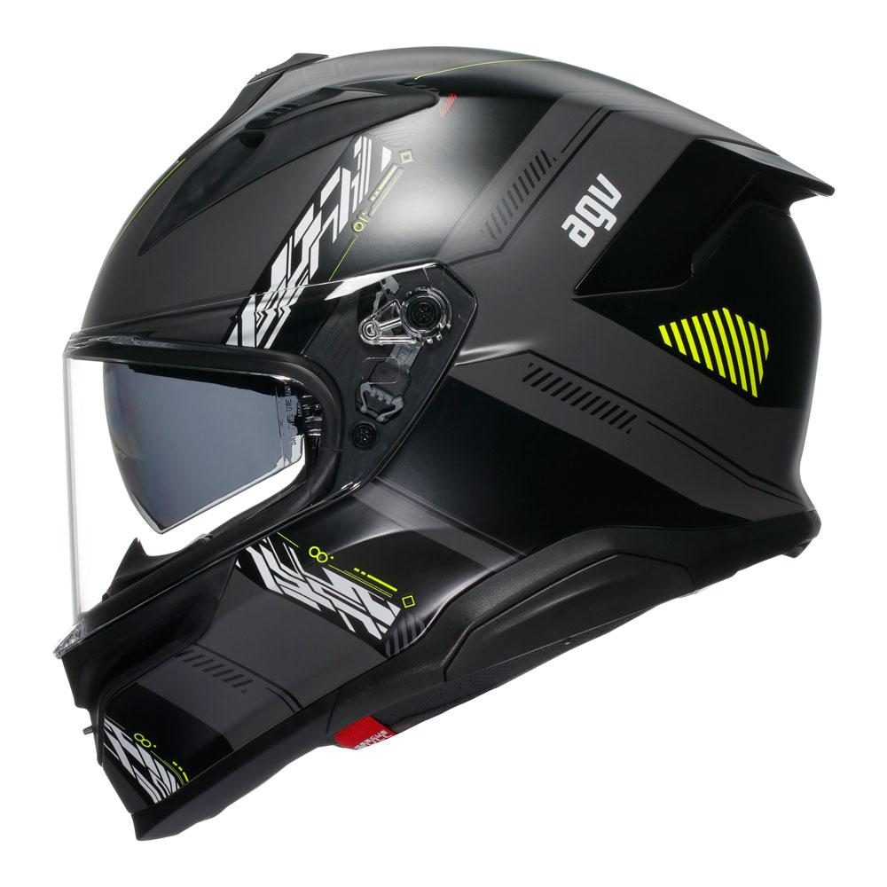 AGV K7 - Kyber Matt Grey/Yellow Fluro