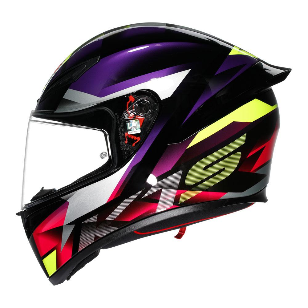 AGV K1 - Fastlap Black/Purple/Pink
