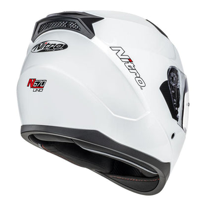 Nitro N670 Full Face White