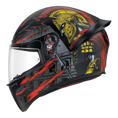 AGV K1 S - Gladiator Matt Black/Gold/Red