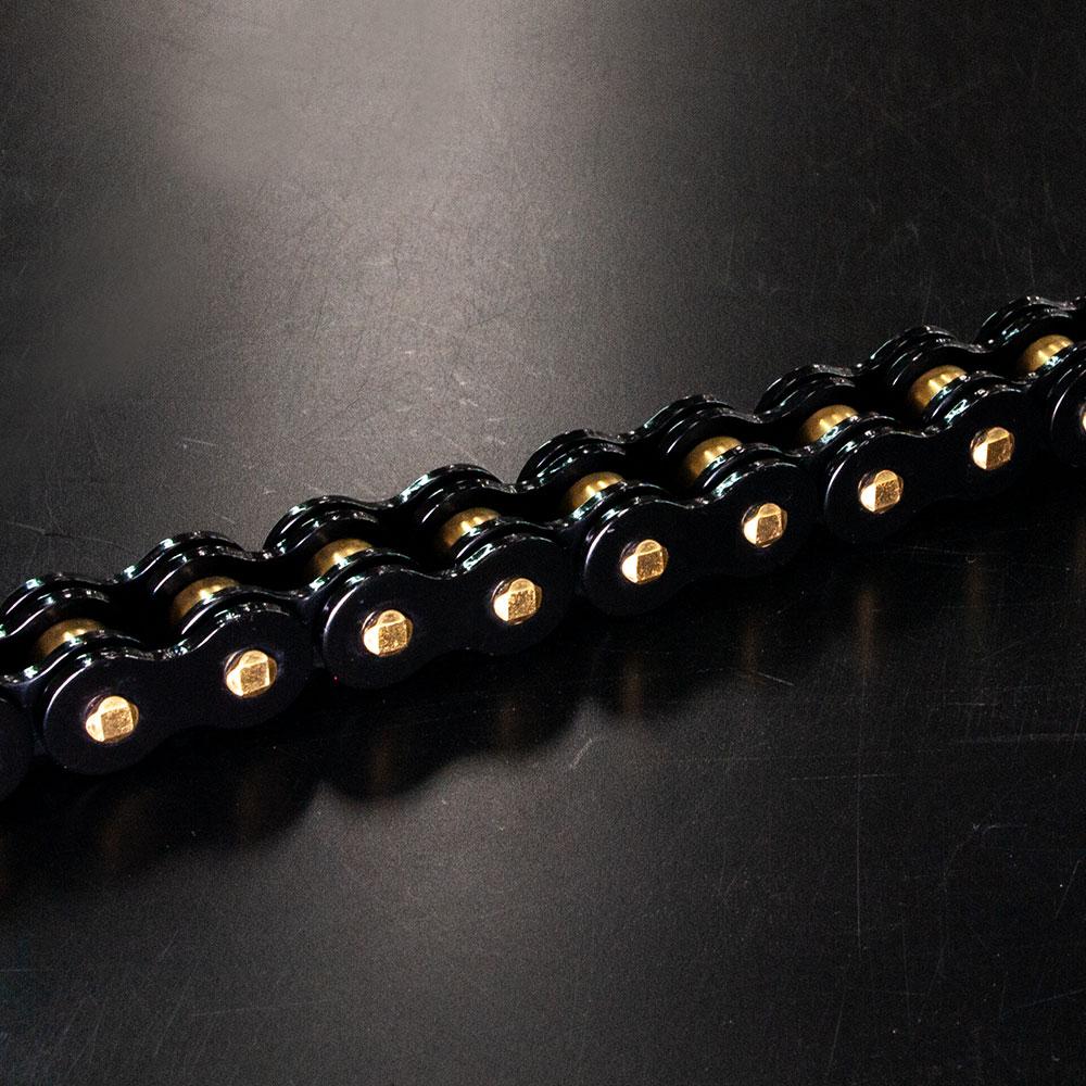 RK Chain 520ZXW - 130 Link - Black