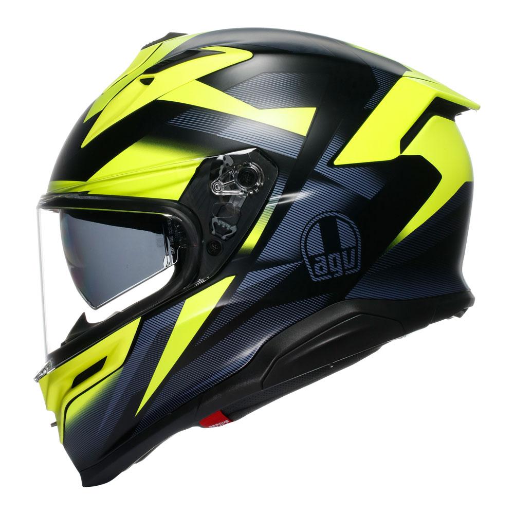 AGV K7 - Glimpse Black/Yellow Fluro