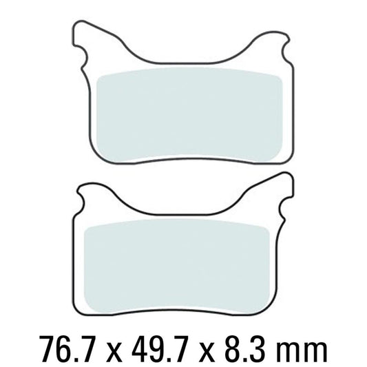 Ferodo Disc Pad Set - FDB2245 ST Sinter Grip Sintered Compound - Road
