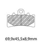 Ferodo Disc Pad Set - FDB2266 ST Sinter Grip Sintered Compound - Road