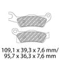 Ferodo Disc Pad Set - FDB2273 SG Sinter Grip Sintered Compound - Off-Road