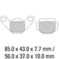Ferodo Disc Pad Set - FDB314 SG Sinter Grip Sintered Compound - Off-Road